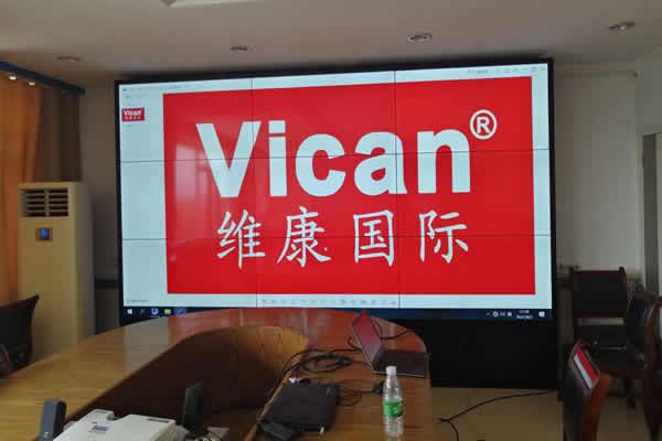 科技展廳引進(jìn)液晶拼接屏顯示系統(tǒng)，提高品味與檔次